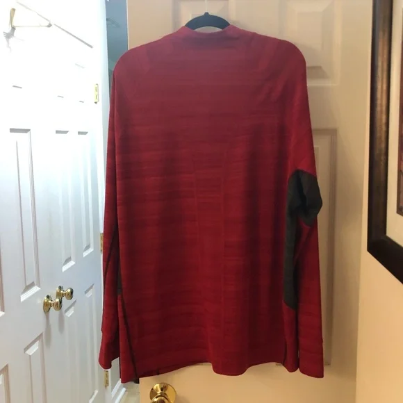 Outdoor Life Unisex Red/Gray Athletic Top - Picture 4 of 6